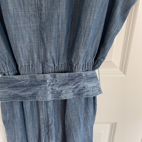 Lane Bryant Chambray Denim Jumpsuit - Picture 7 of 11